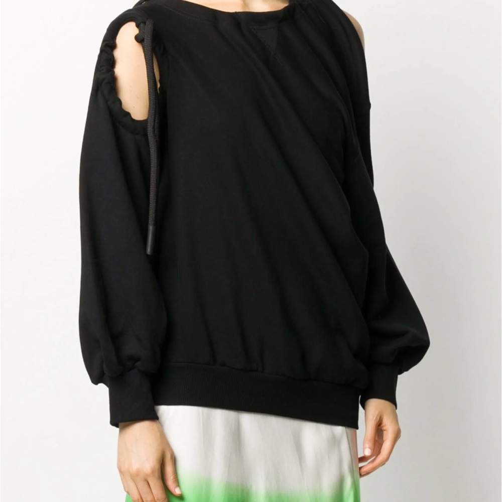 NWT DIESEL cutout bubble sweatshirt